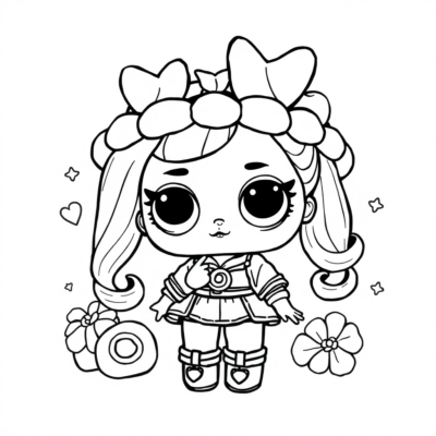 LOL Surprise Coloring Book