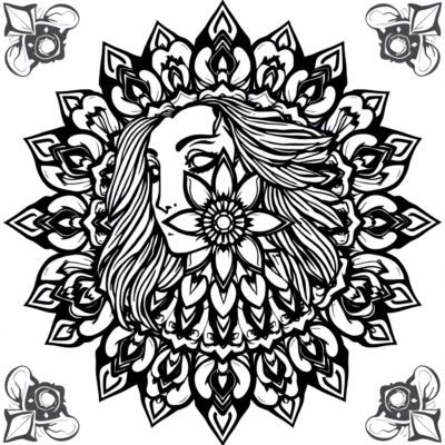 Coloring Book: Mandalas Coloring Book