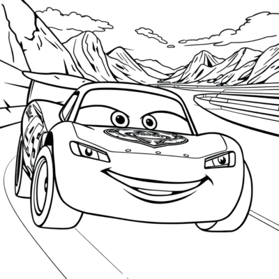 McQueen Coloring Pages