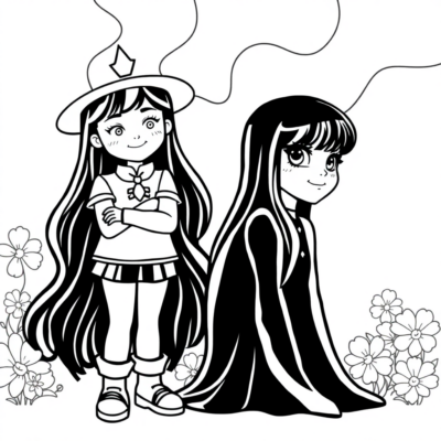 Mia’s Magical Unicorn Coloring Adventure