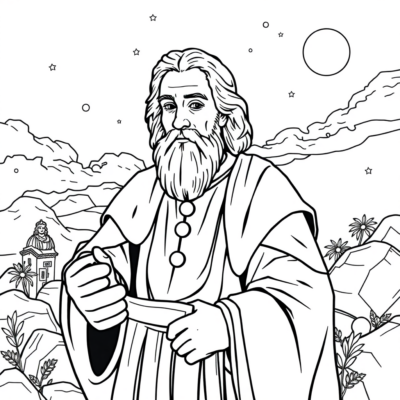 Coloring Book: Nicolaus Copernicus Coloring Pages for Kids