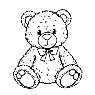 Bear Coloring Book