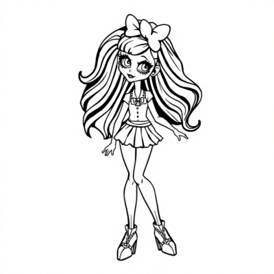 Monster High Coloring Book