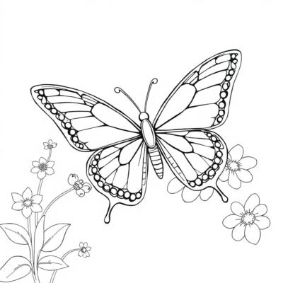 Magical Butterfly Coloring Adventure