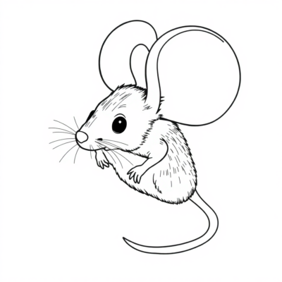 Mouse Coloring Book