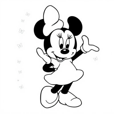 Minnie and Friends: Cute Coloring Adventure
