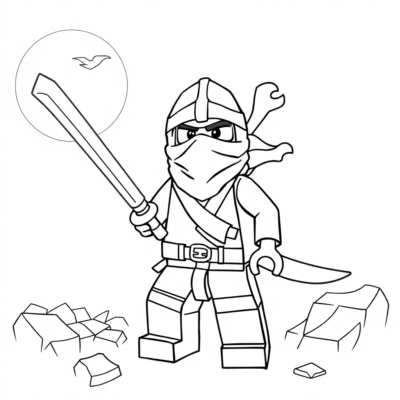 Ninjago Coloring Book