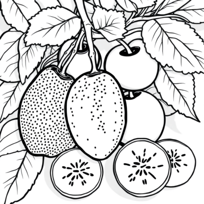 Fruity Fun Coloring Adventure