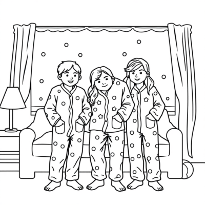 Night Heroes Coloring Adventure