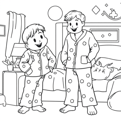 Pajanimals Coloring Book