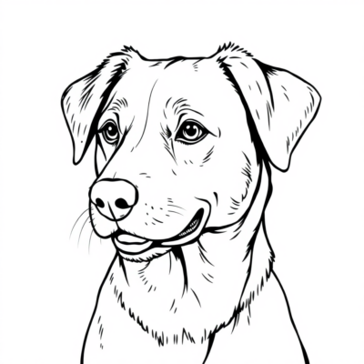 Dog Coloring Book