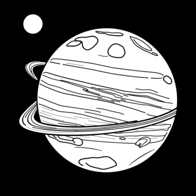 Planet Coloring Book