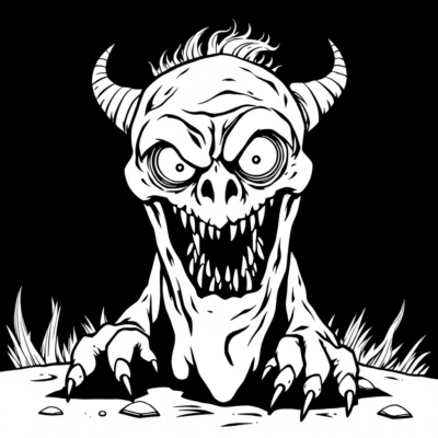 Monster Coloring Book