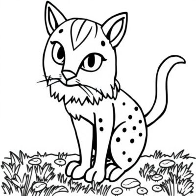 Simple Coloring Pages for Print PDF