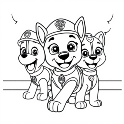 Paw Patrol Coloring Book