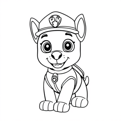 Paw Patrol Coloring Book for Print