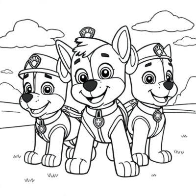 Paw Patrol Coloring Book Game