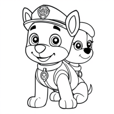 Paw Patrol Printables Coloring Pages