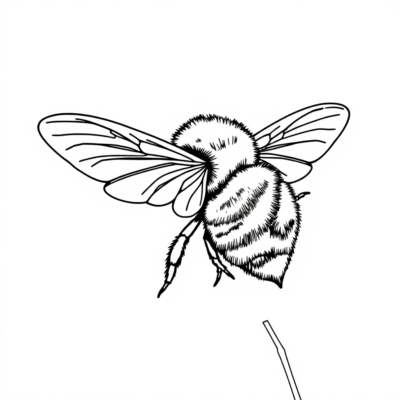 Bee Coloring Book