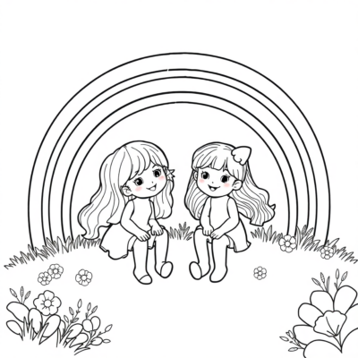 Rainbow Friends Coloring Pages for Print