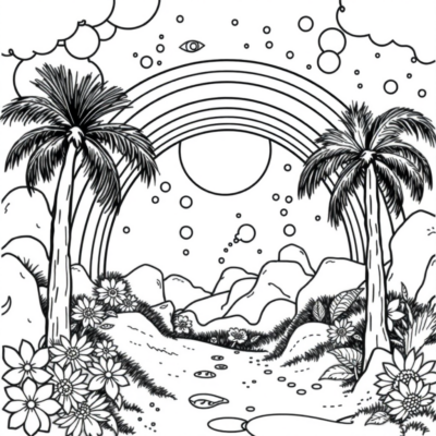 Rainbow High Coloring Pages for Print