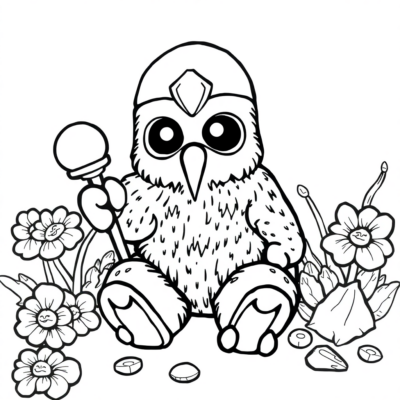 Rexy the Pup: Fun Coloring Adventure