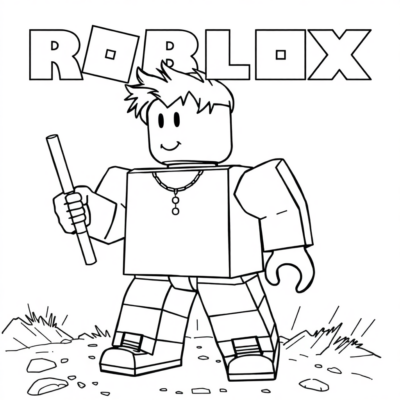 Roblox Coloring Book