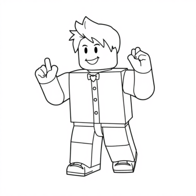 Roblox Coloring Book to Print