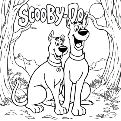 Scooby Doo Coloring Book