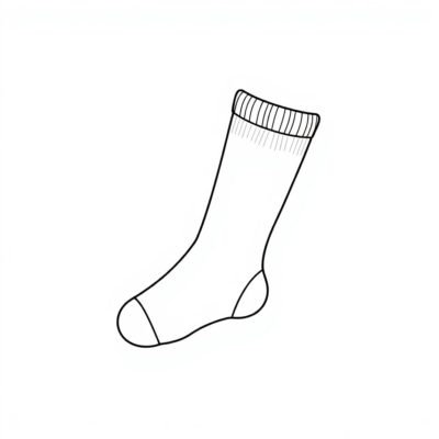 Socks Coloring Book