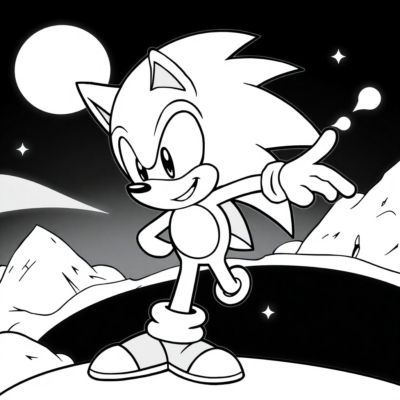 Sonic EXE Coloring Book