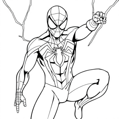 Spider-Man Coloring Pages to Print