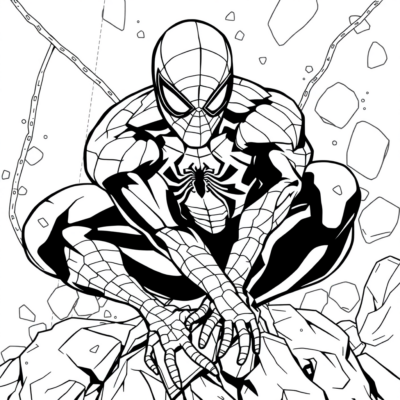 Spidey Coloring Book