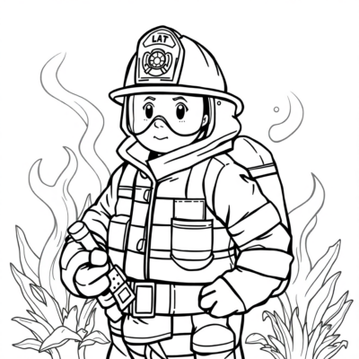 Fireman Sam Coloring Pages
