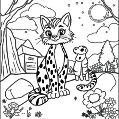 Coloring Book: Creation of the World – Coloring Book for Children