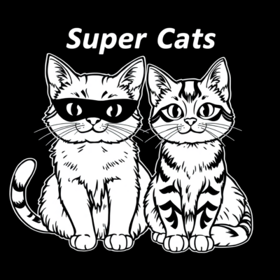 Heroic Kitty Coloring Fun