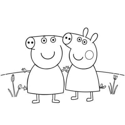 Peppa Pig Coloring Book