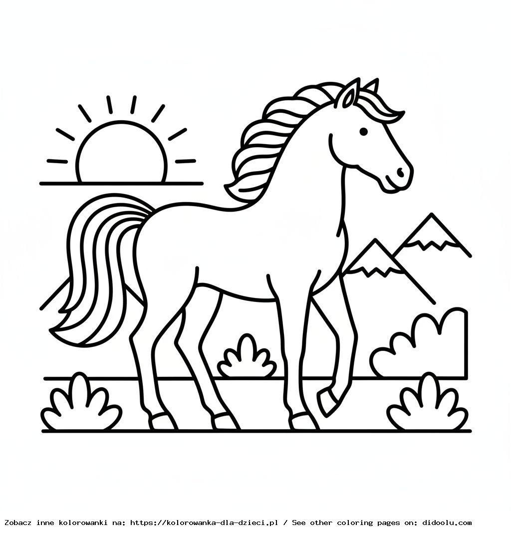 Magical Pony Coloring Fun for Kids