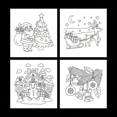 Christmas Coloring Pages for Kids