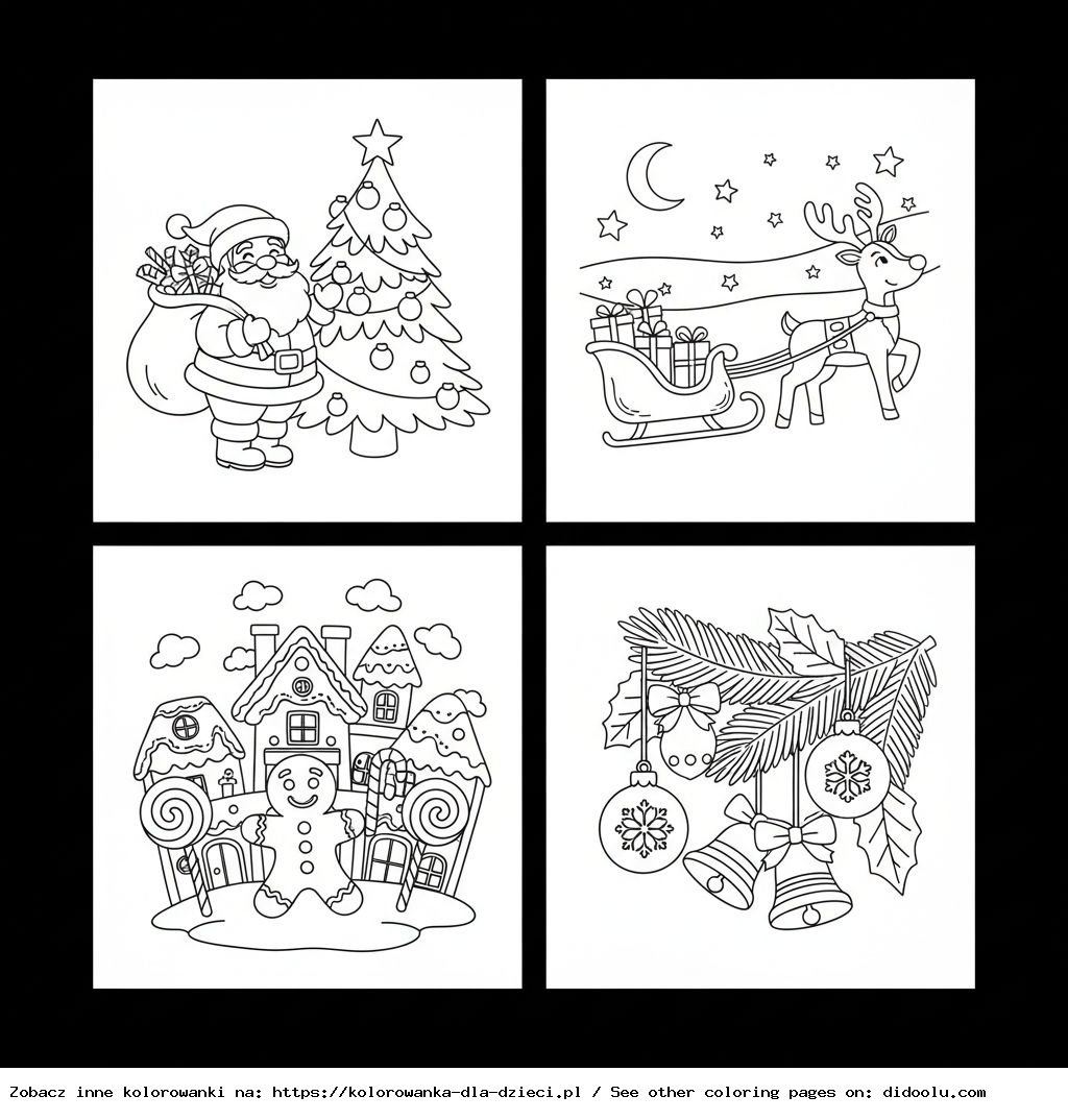 Christmas Coloring Pages for Kids