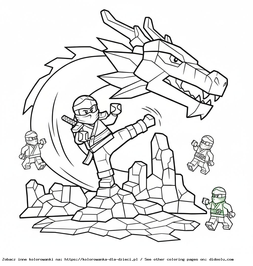 Ninjago LEGO Coloring Sheets to Print