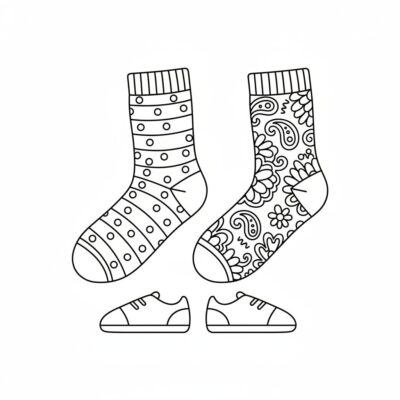 Coloring Socks