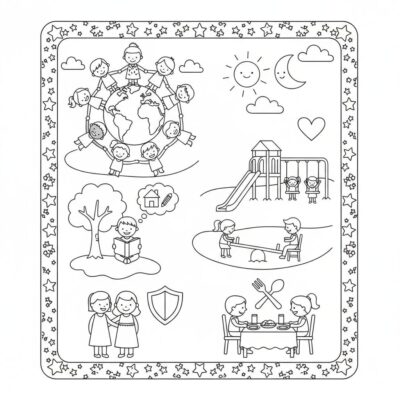 Children’s Rights Coloring Book