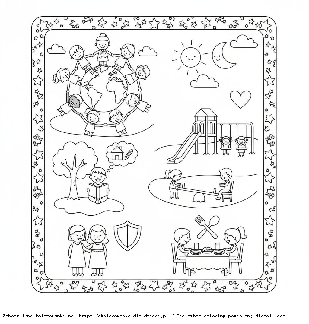 Children’s Rights Coloring Book