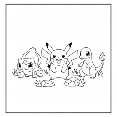 Pokémon Coloring Pages