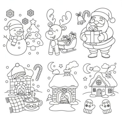 Holiday Coloring Pages