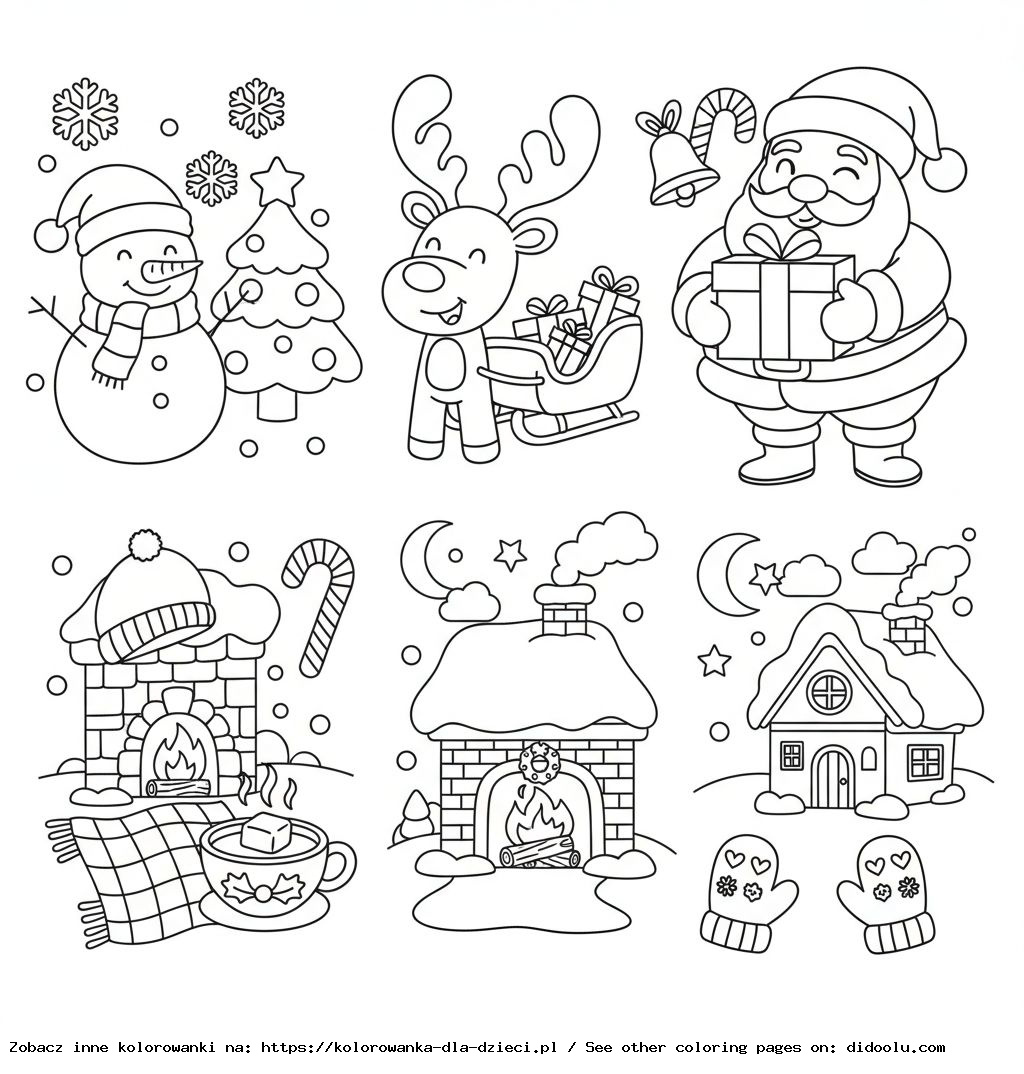 Holiday Coloring Pages