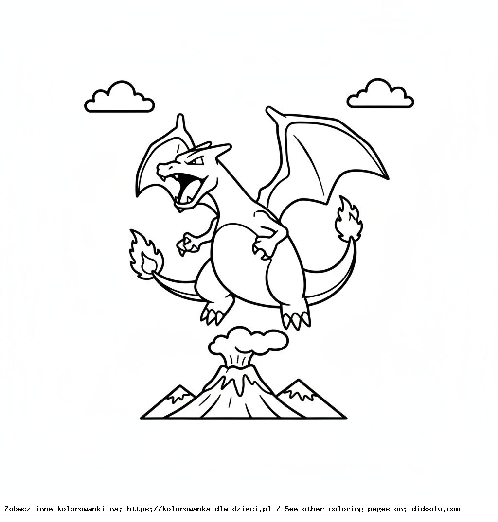 Charizard Coloring Book
