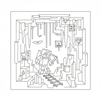 Minecraft – Exploring Underground Caves