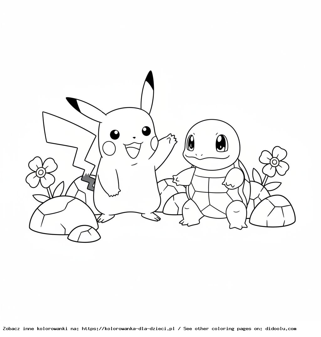 Coloring Book: Coloring Pages for Kids – Pokémon